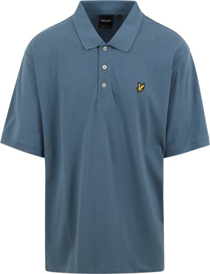 Lyle & Scott Polo Shirts Blauw Heren