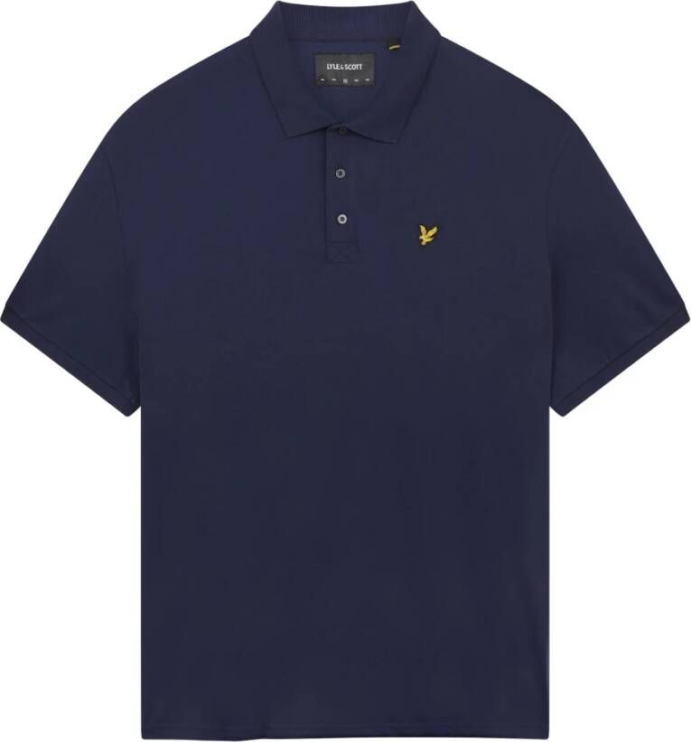 Lyle & Scott Polo Shirt Korte Mouw Lyle & Scott Effen poloshirt van biologisch katoen - Foto 5