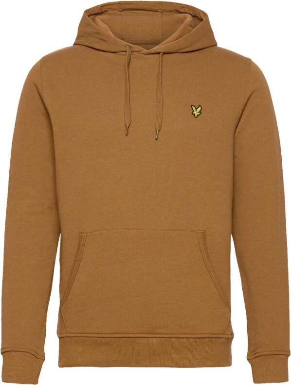 Lyle & Scott Pullover hoodie Bruin Heren