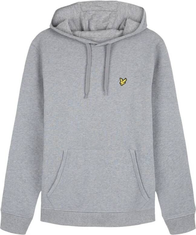 Lyle & Scott Pullover hoodie mergel Gray Heren