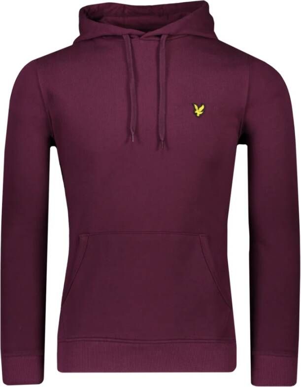 Lyle & Scott Pullover hoodie ML416Vog Z562 Rood Heren