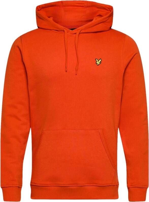 Lyle & Scott Pullover hoodie Rood Heren