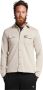 Lyle & Scott Heren Fleece Overshirt Beige Heren - Thumbnail 3