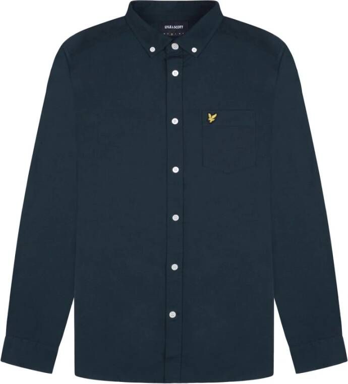 Lyle & Scott Shirts Blauw Heren