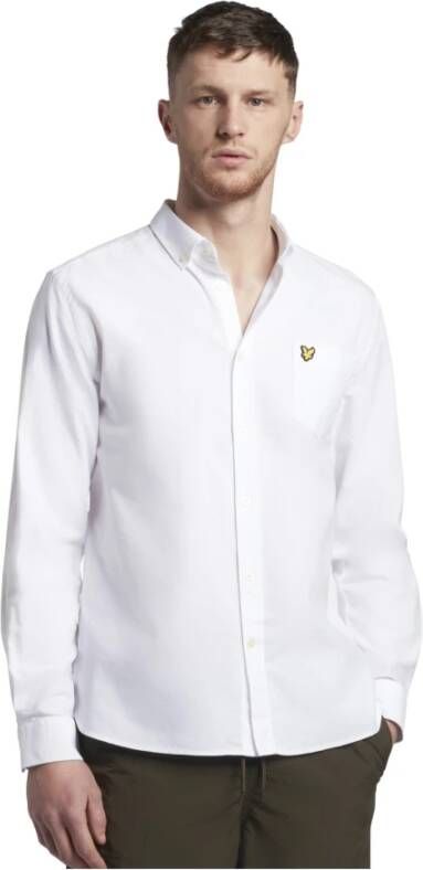 Lyle & Scott Shirts Wit Heren