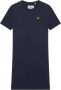 Lyle & Scott Donkerblauwe Mini Jurk T-shirt Dress - Thumbnail 2