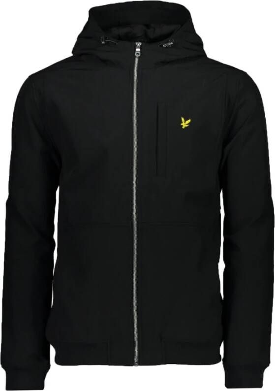 Lyle & Scott Softshell Jacket Jet Black Zwart Heren