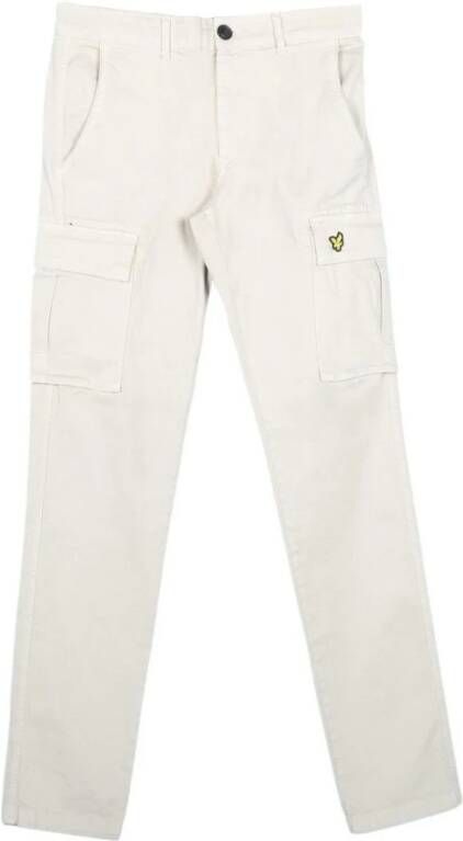 Lyle & Scott Straight Trousers Beige Heren