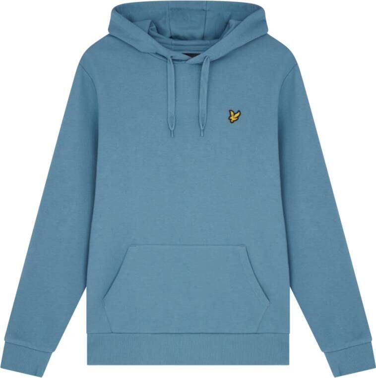 Lyle & Scott Sweat- l s pullover hoodie Blauw Heren