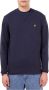 LYLE & SCOTT Heren Truien & Vesten Crew Neck Sweatshirt Donkerblauw - Thumbnail 3