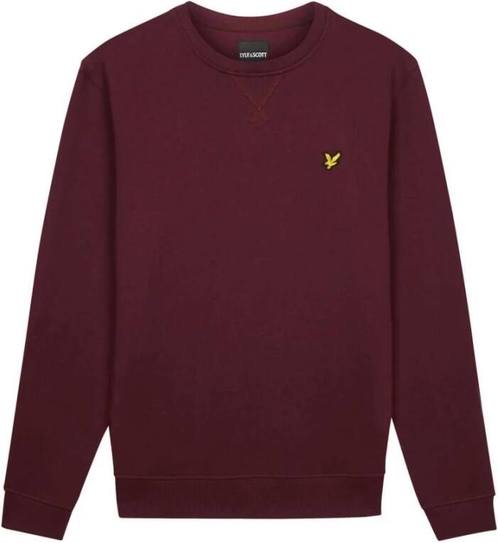Lyle & Scott Sweatshirt Rood Heren