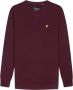 Lyle & Scott Bordeaux Sweater met Kangoeroezak Red Heren - Thumbnail 2