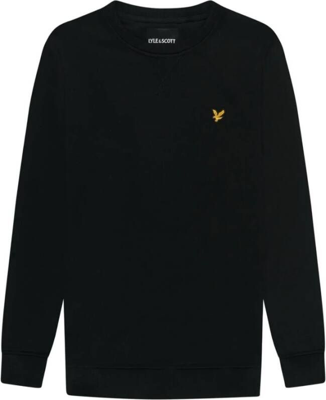 Lyle & Scott Klassieke Katoenen Trui in Verschillende Kleuren Black Heren - Foto 7
