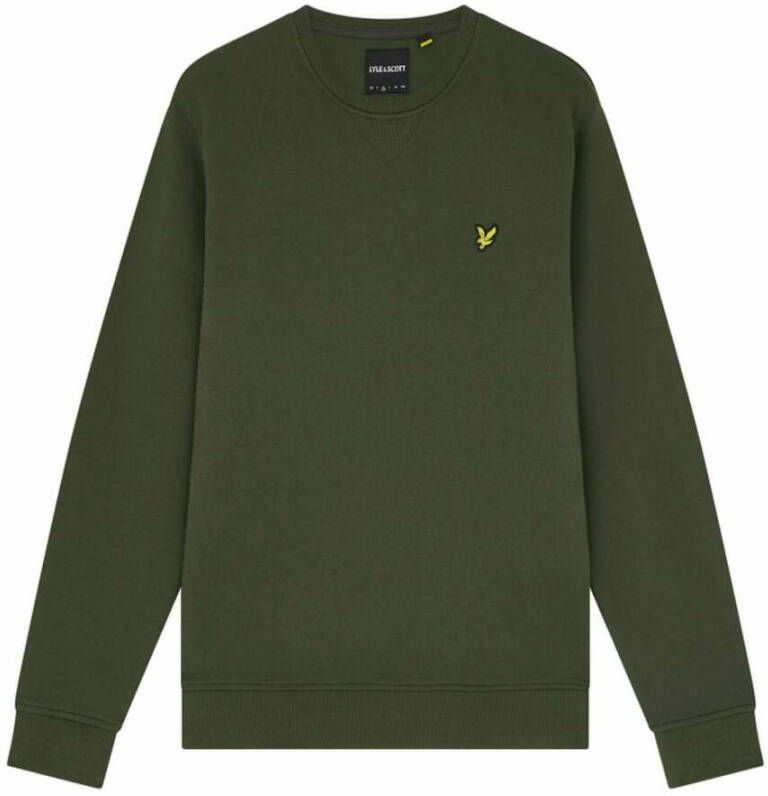 Lyle & Scott Olijfgroene Trui Klassieke en tijdloze stijl Green Heren - Foto 7