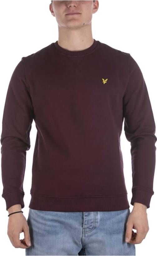 Lyle & Scott Sweatshirts Rood Heren