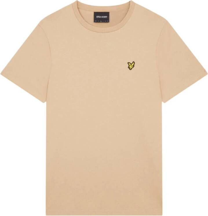 Lyle & Scott Korte Mouw T-shirt Brown Heren
