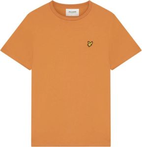 Lyle & Scott T-shirt- l s gewoon s s tee Oranje Heren