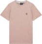 Lyle & Scott Plain T-shirt lichtroze Ts400Vog Roze Heren - Thumbnail 3