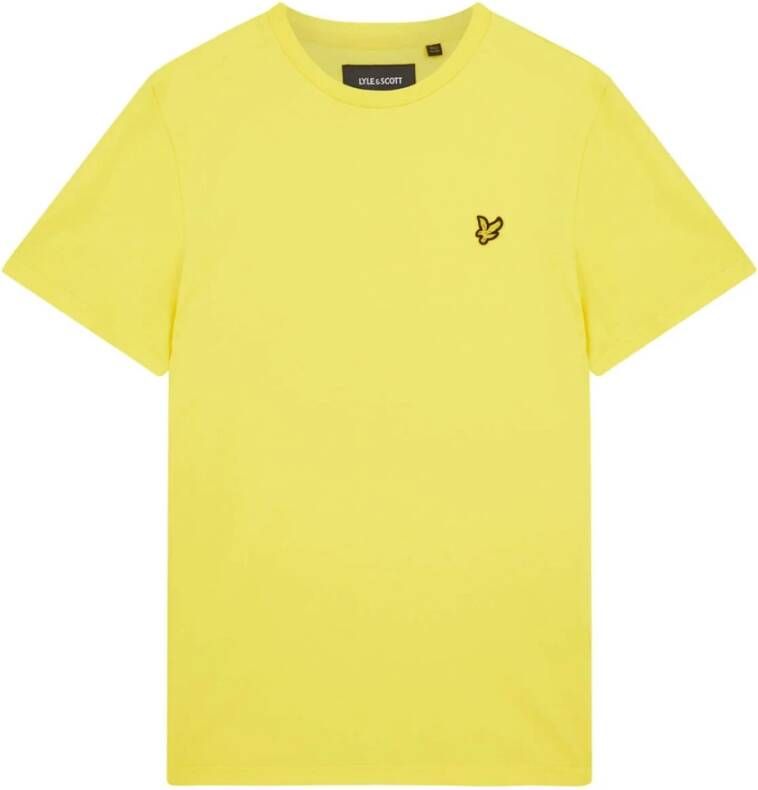 Lyle & Scott T-shirt vlakte Yellow Heren