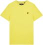 Lyle & Scott T-shirt vlakte Yellow Heren - Thumbnail 1