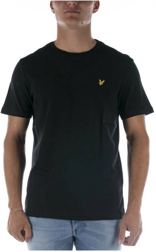 Lyle & Scott Zwarte Logo Adelaar T-shirt Lente Collectie Black Heren - Foto 9