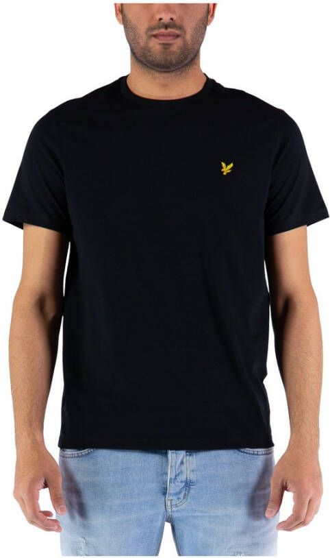 Lyle & Scott Zwarte Logo Adelaar T-shirt Lente Collectie Black Heren - Foto 6