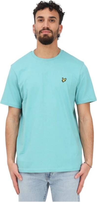 Lyle & Scott T-Shirts Blauw Heren