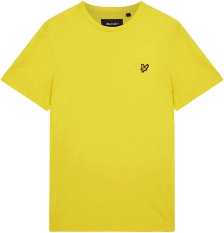 Lyle & Scott T-Shirts Yellow Heren