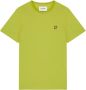 LYLE & SCOTT Heren Polo's & T-shirts Plain T-shirt Groen - Thumbnail 2