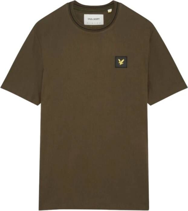 Lyle & Scott T-Shirts Groen Heren