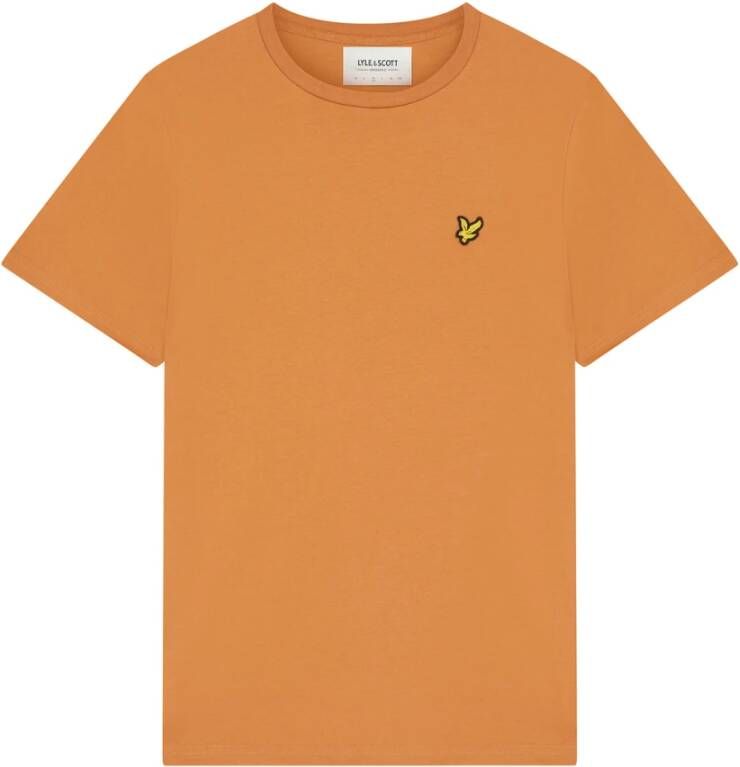 Lyle & Scott T-Shirts Oranje Heren