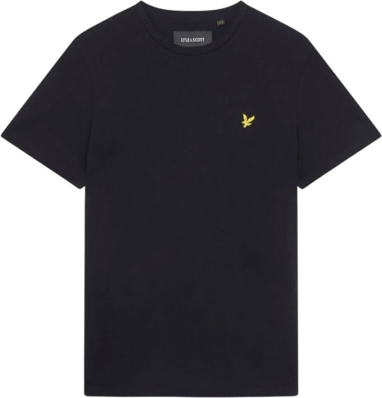 Lyle & Scott Zwarte Logo Adelaar T-shirt Lente Collectie Black Heren - Foto 5