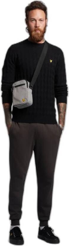 Lyle & Scott Trui Argyle Zwart Heren