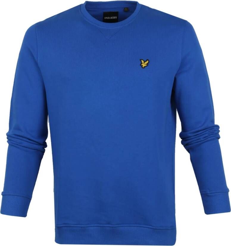 LYLE & SCOTT Heren Truien & Vesten Crew Neck Sweatshirt Blauw
