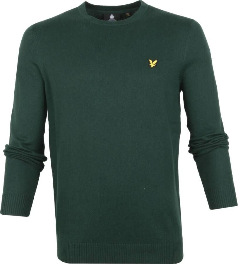 LYLE & SCOTT Heren Truien & Vesten Crew Neck Sweatshirt Groen - Foto 6
