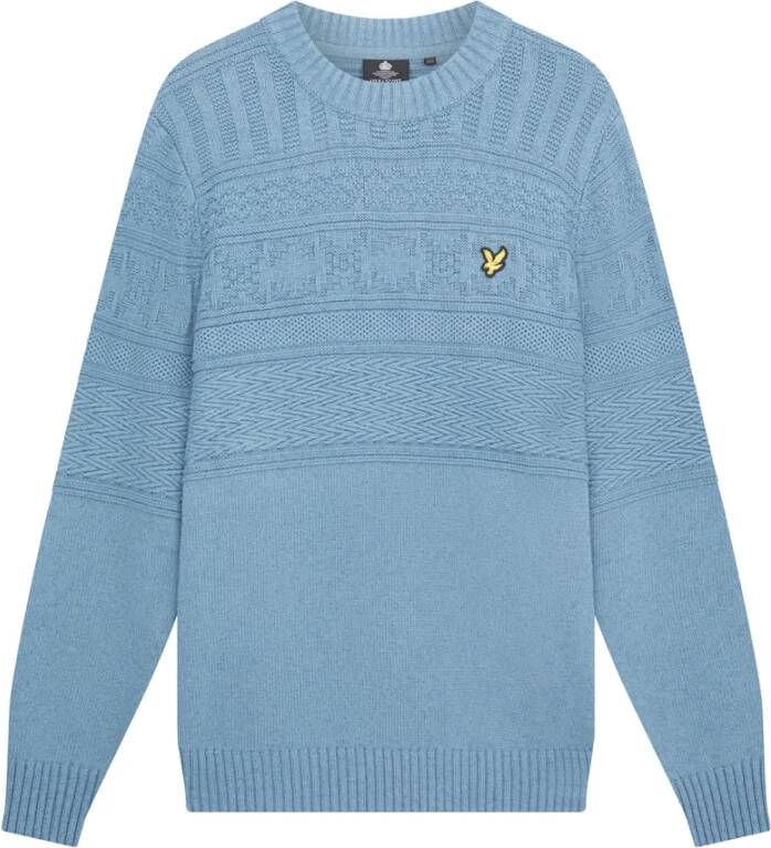 Lyle & Scott Trui met ronde hals Blauw Heren
