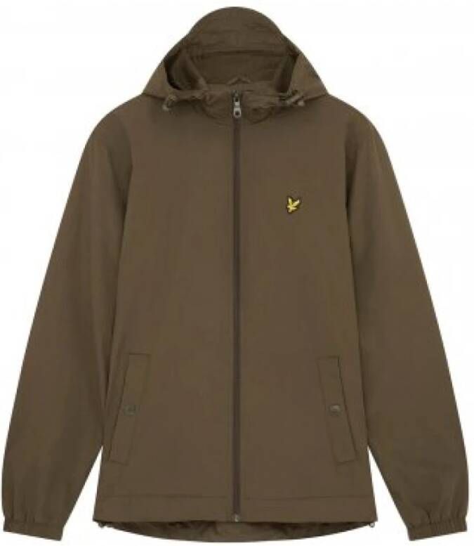 Lyle & Scott Trainingsjack Lyle & Scott Doorgestikt jack met capuchon - Foto 4