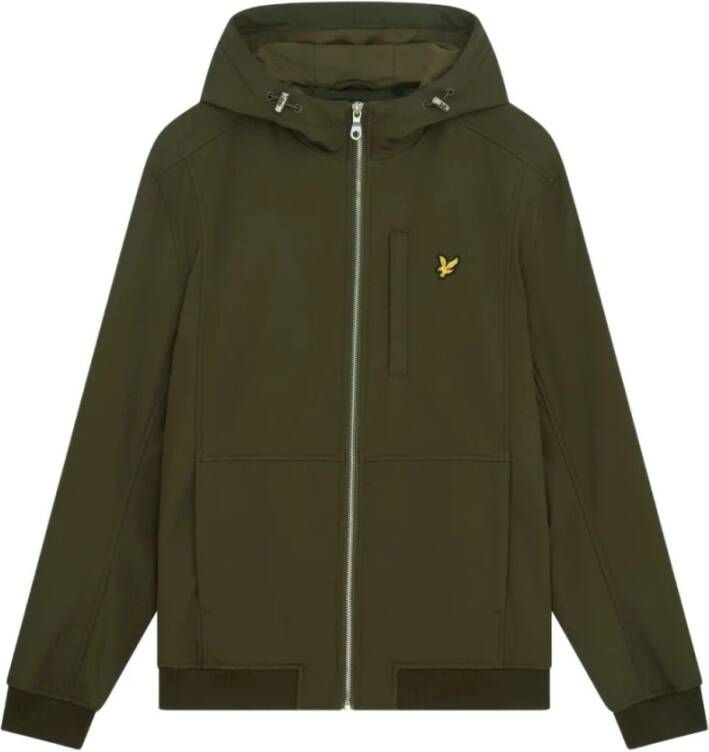 Lyle & Scott Groene Softshell Jas met Uitstekende Weerbescherming Groen Heren - Foto 3