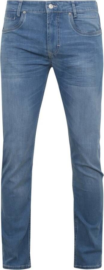 MAC Slim fit jeans met knoopsluiting model 'ARNE PIPE'