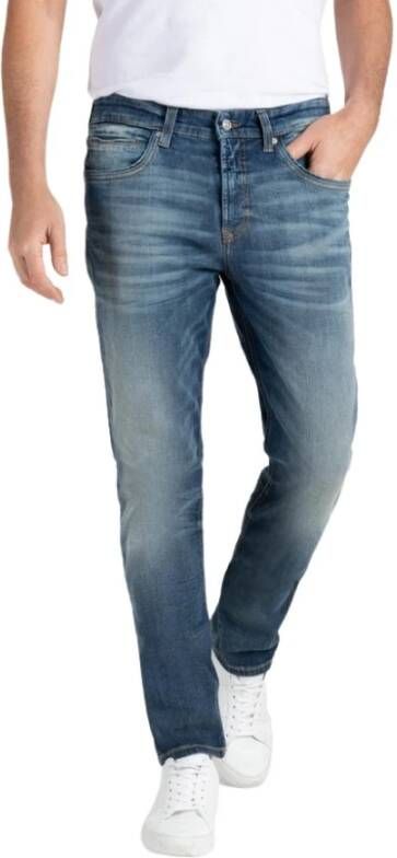 MAC Jeans Arne Pipe Workout Denimflexx Blauw Heren