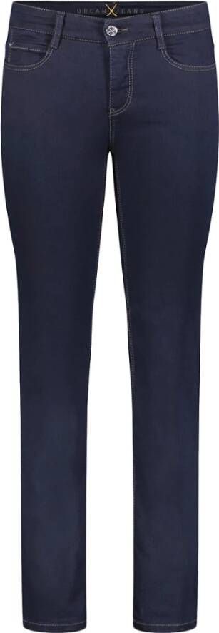 MAC Jeans Blauw Dames