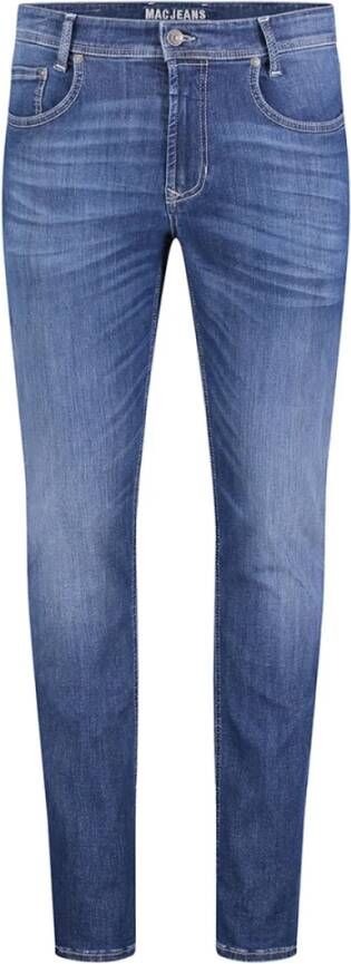 MAC Jeans Blauw Heren