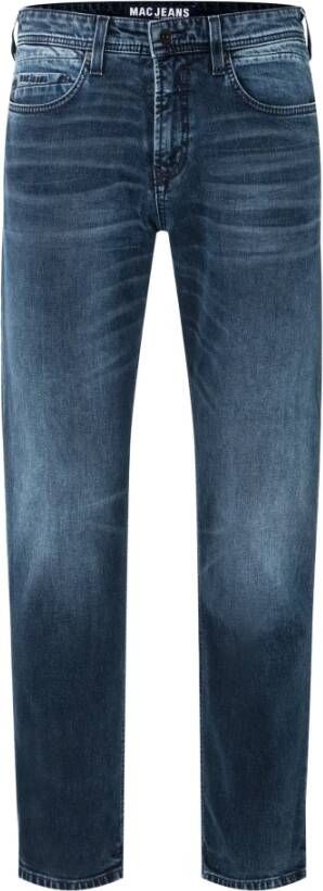 MAC Jeans Blauw Heren