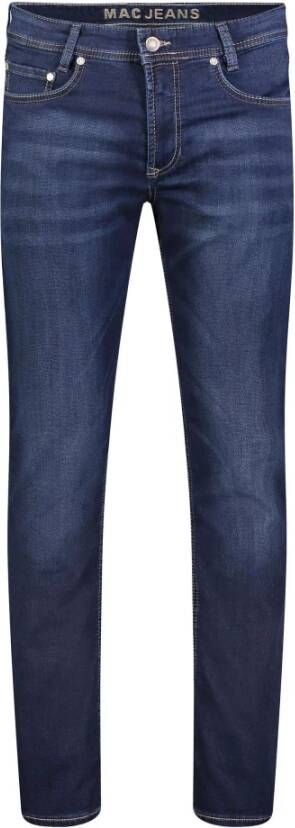 MAC Jeans Blauw Heren