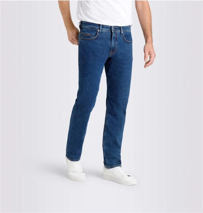 MAC Authentieke Denim Slim-Fit Jeans Blue Heren - Foto 6