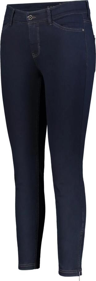 MAC Skinny Cropped Jeans 5471 90 0355L Dark Navy Blue Dames - Foto 10