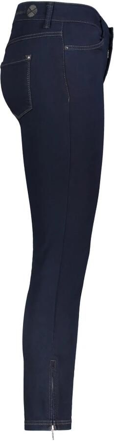 MAC Skinny Cropped Jeans 5471 90 0355L Dark Navy Blue Dames - Foto 11