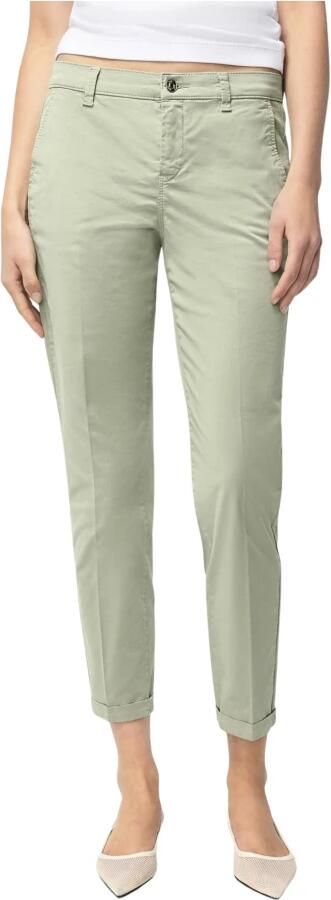 MAC Chino turn up met subtiele glans elegant en sportief tegelijk - Foto 4