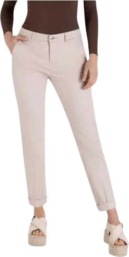 MAC Chino turn up met subtiele glans elegant en sportief tegelijk - Foto 4