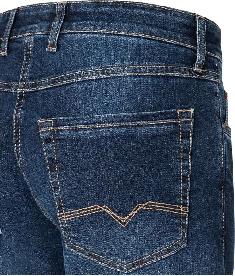 MAC regular fit jeans deep blue used - Foto 4